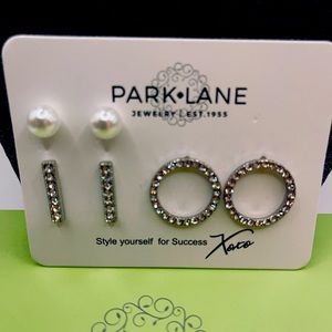 NIB Set of Three Park Lane Earrings